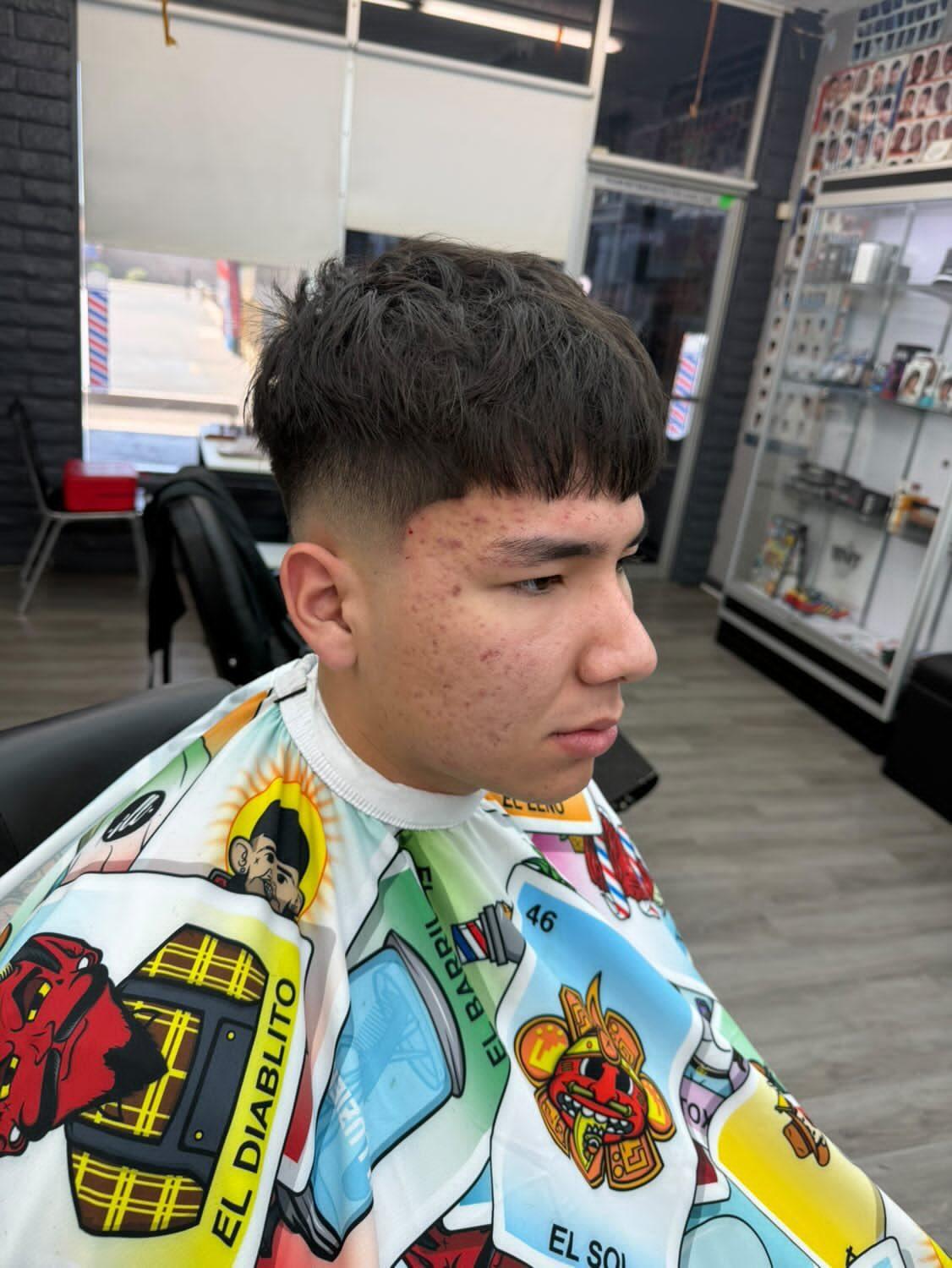 Fire Cuts gallery — hot towel shave